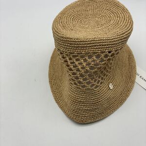 Helen Kaminski Hana Raffia Bucket Hat - Natural